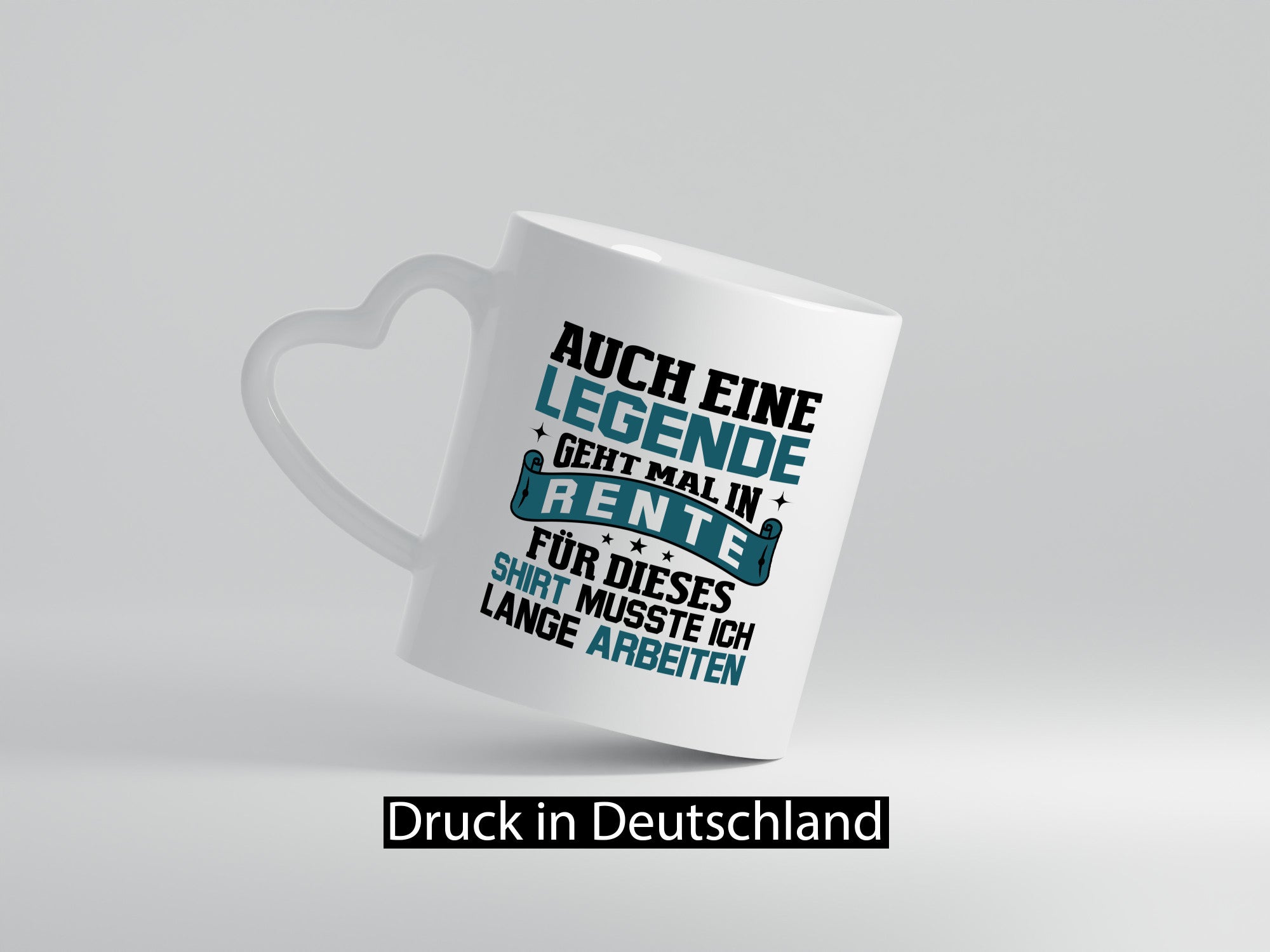 Legende geht in Rente | Sterne lustiger Spruch Geschenk Humor Geschenkidee Tasse