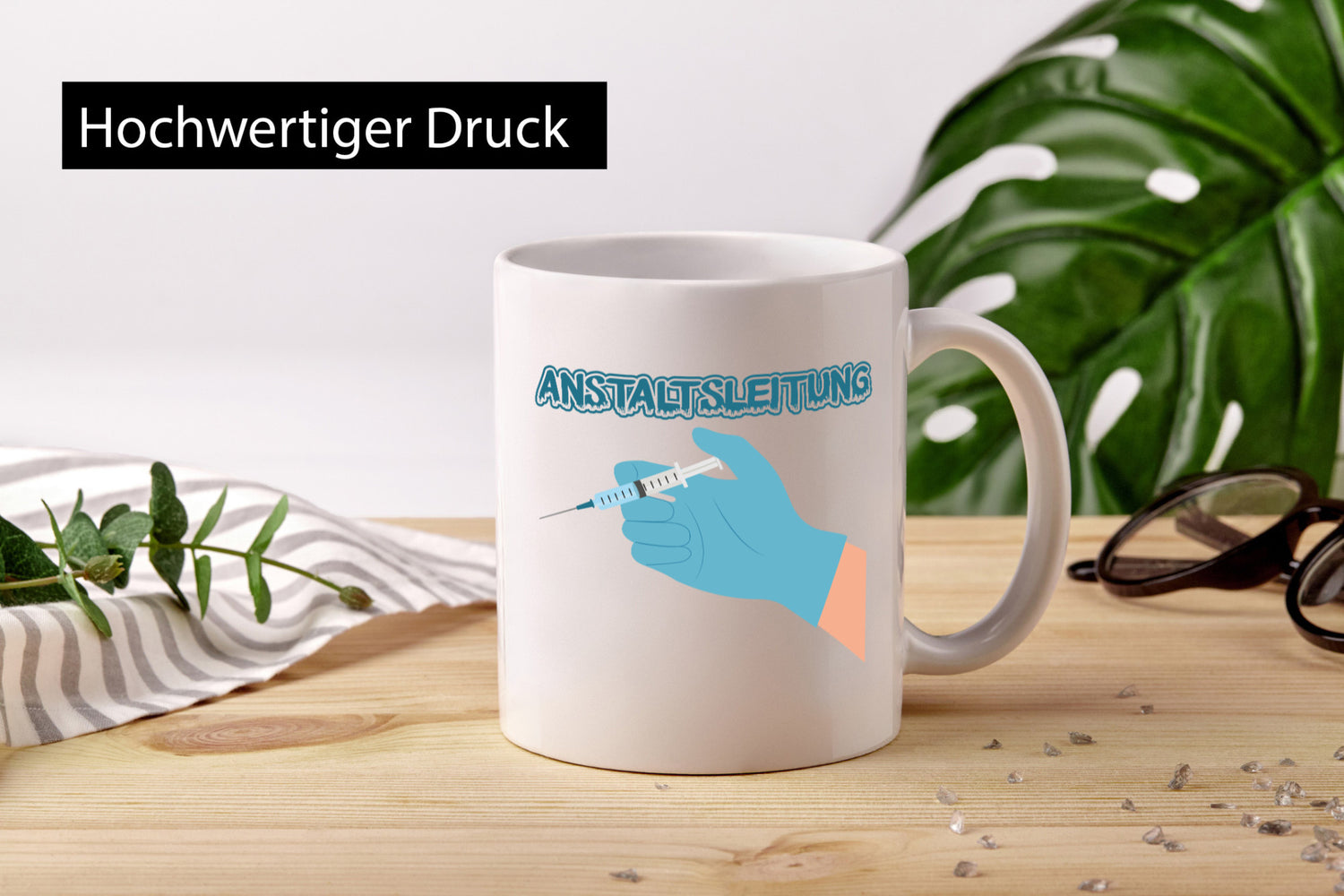 Anstaltsleitung Geschenkidee Humor Tasse