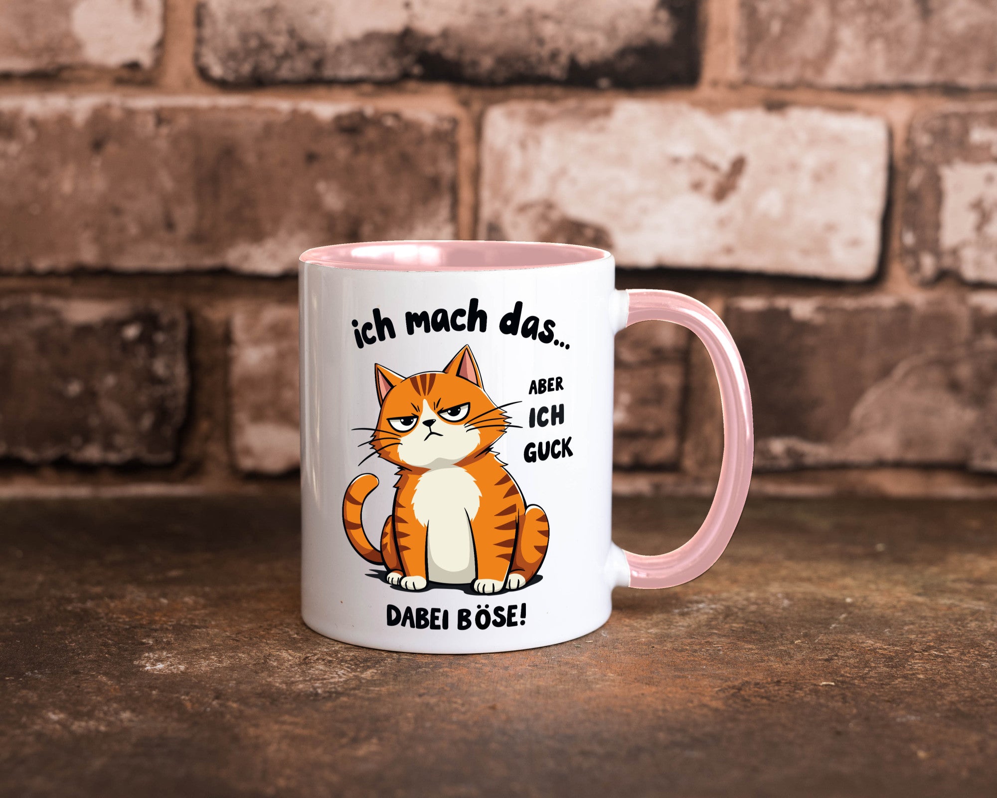 Ich guck dabei Böse | Katze Ironie Geschenk Tierliebhaber Humor lustiger Spruch