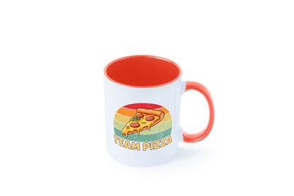 Team Pizza | Pizzaliebhaber Lover v2 Geschenkidee Humor Tasse