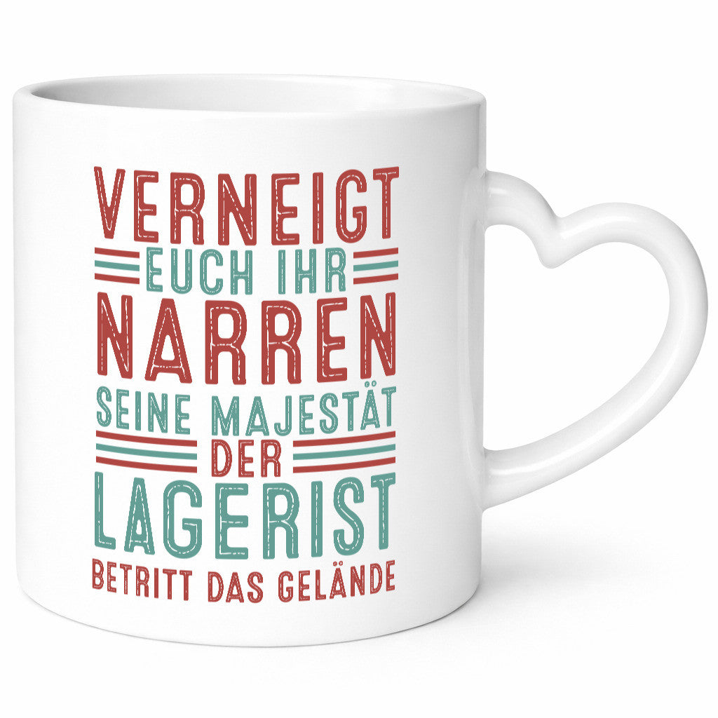 Verneigt euch: Lagerist | Lageristen Lager Arbeiter lustiger Spruch Geschenk