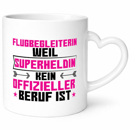 Superheldin Flugbegleiterin | Stewardess Flughafen Geschenk Humor Geschenkidee