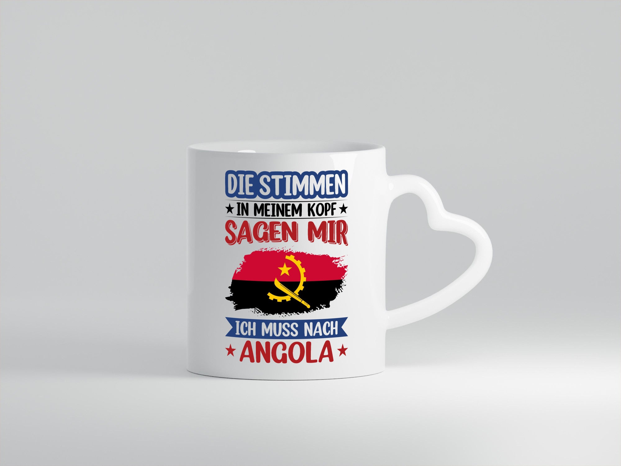 Angola | Urlaub Stimmen in meinem Kopf Traumland lustig Humor Geschenkidee