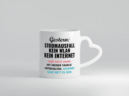Stromausfall | Nette Familie Kein Internet Geschenk Geschenkidee lustiger