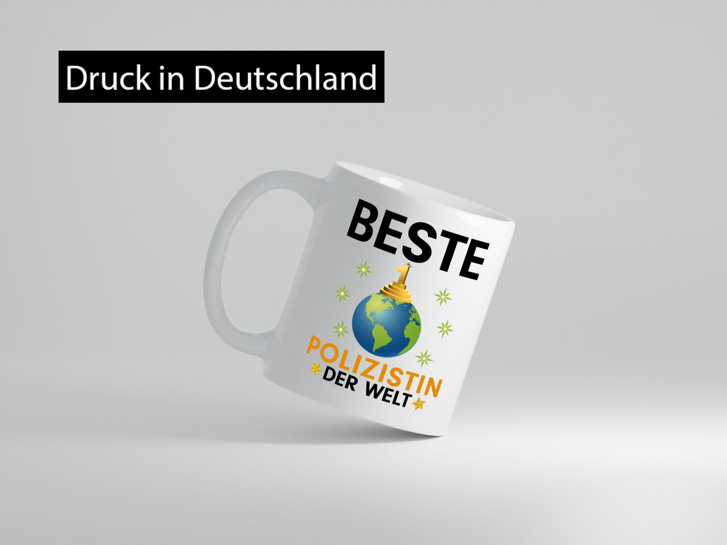 Welt Beste Polizistin | Beruf Polizei Humor Arbeit Kollegen Büro Geschenkidee