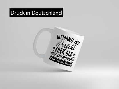 Verdammt nah dran: Programmiererin | Software Entwickler lustig Humor