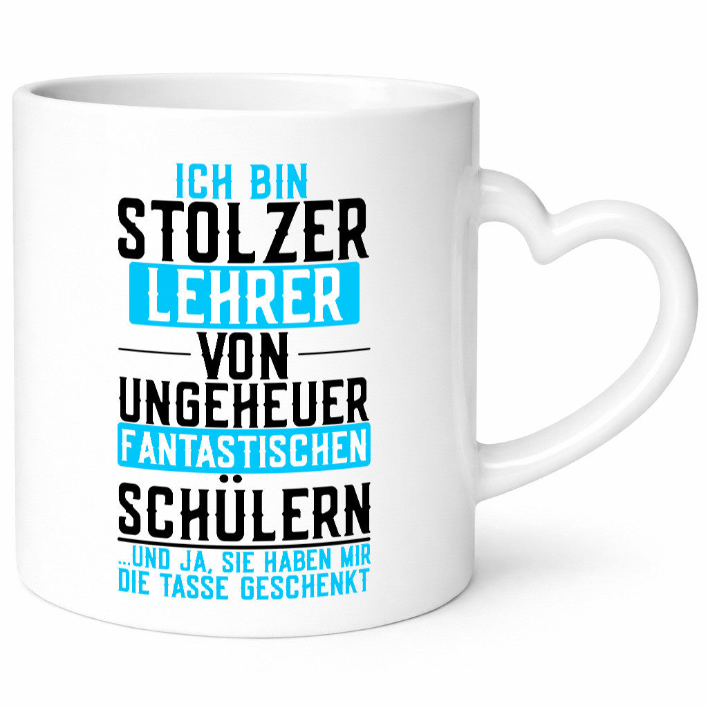 Stolzer Lehrer | Schüler Schule Abitur Abschluss Geschenk Humor Geschenkidee