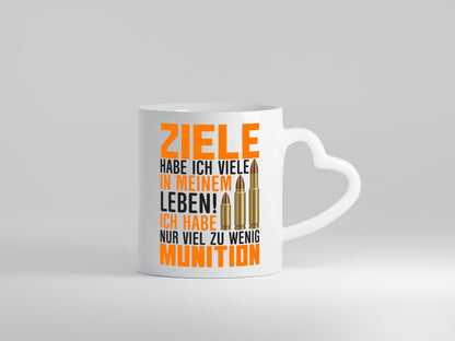 Zu wenig Munition | Ziele Jäger Schütze Geschenk Humor Geschenkidee lustiger