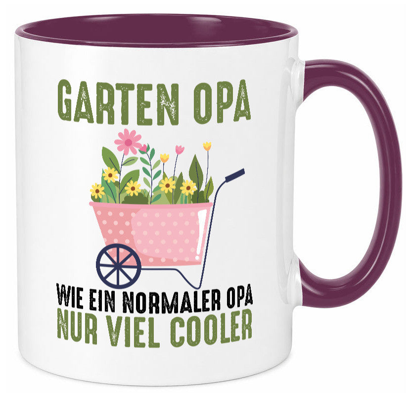Wie ein normaler nur viel Cooler | Opa Großvater Garten lustiger Spruch Tasse