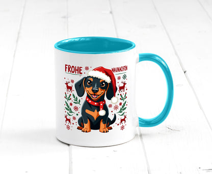 Frohe Waunachten | Ugly Christmas Weihnachtshund v2 Humor Tierliebhaber