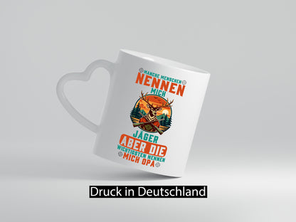 Die wichtigsten nenne mich Opa | Jäger Großvater Geschenk Familie Geschenkidee