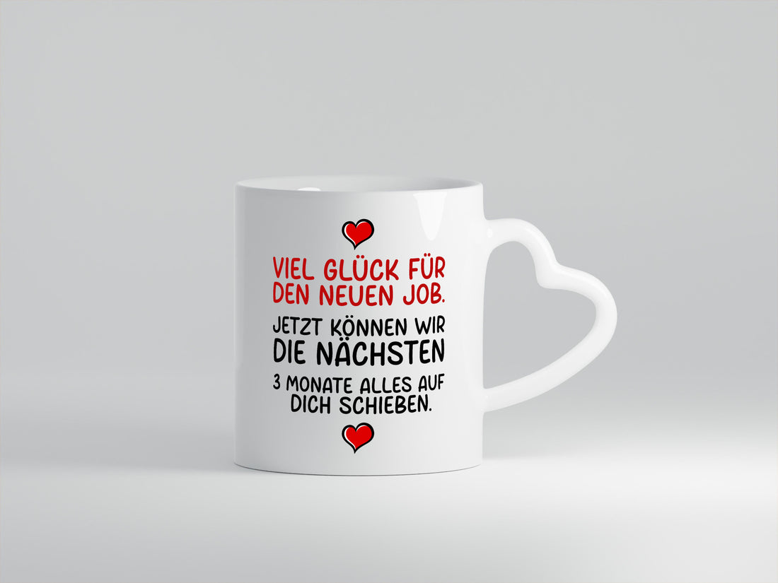 Jobwechsel | Arbeit Neuling bei der lustig Kollegen Büro Geschenk Tasse