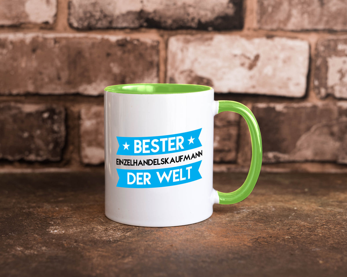 Bester Einzelhandelskaufmann | Einzelhandel Geschenk Humor Geschenkidee Tasse