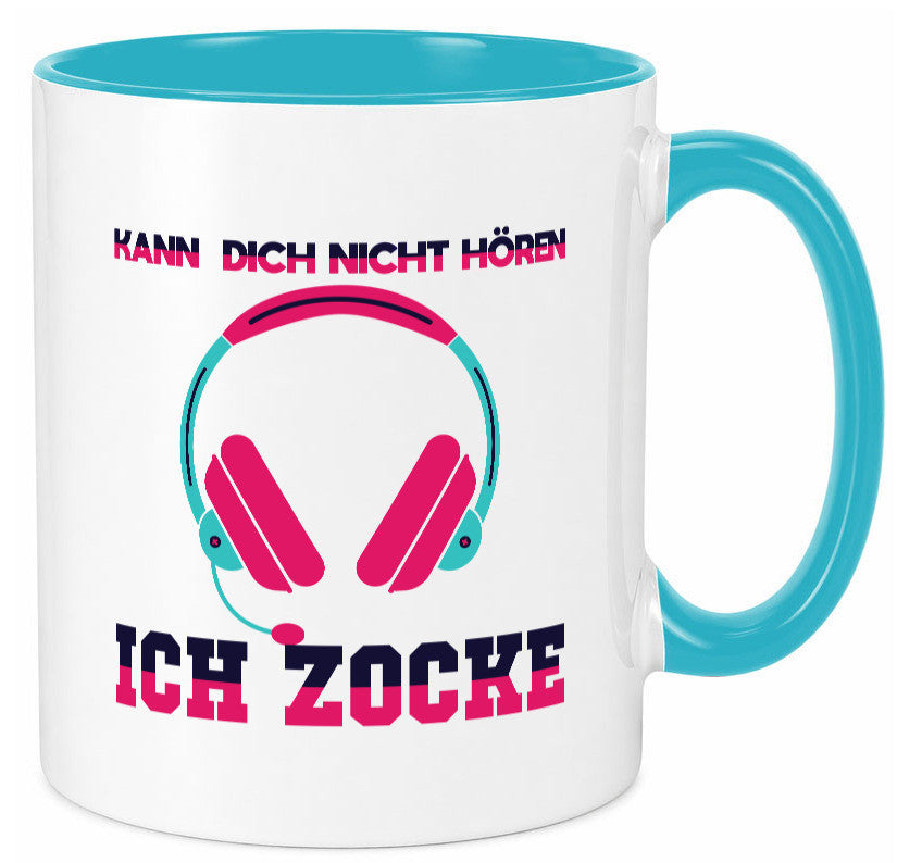 Kann dich nicht hören ich Zocke | Gamer Zocken Zocker Geschenkidee Humor Tasse