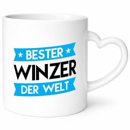 Bester Winzer | Weinbauer Wein Geschenk Humor Geschenkidee lustiger Spruch Tasse