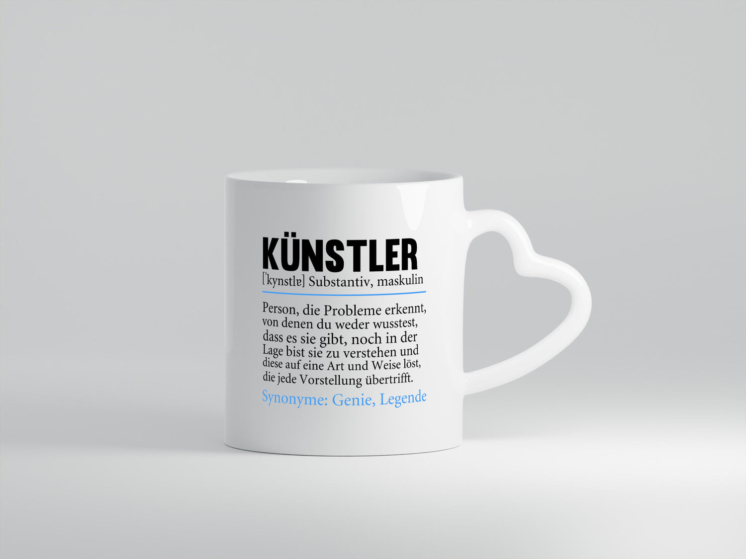 Künstler | Beruf Spruch lustig Kunst Humor Arbeit Kollegen Büro Geschenkidee