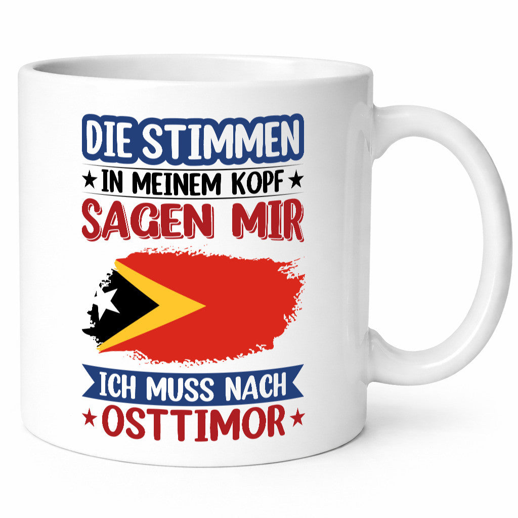 Osttimor | Urlaub Stimmen in meinem Kopf Traumland lustig Humor Geschenkidee