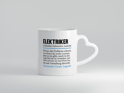 Elektriker | Beruf Elektronik Elektrotechnik Geschenk Arbeit Kollegen Büro