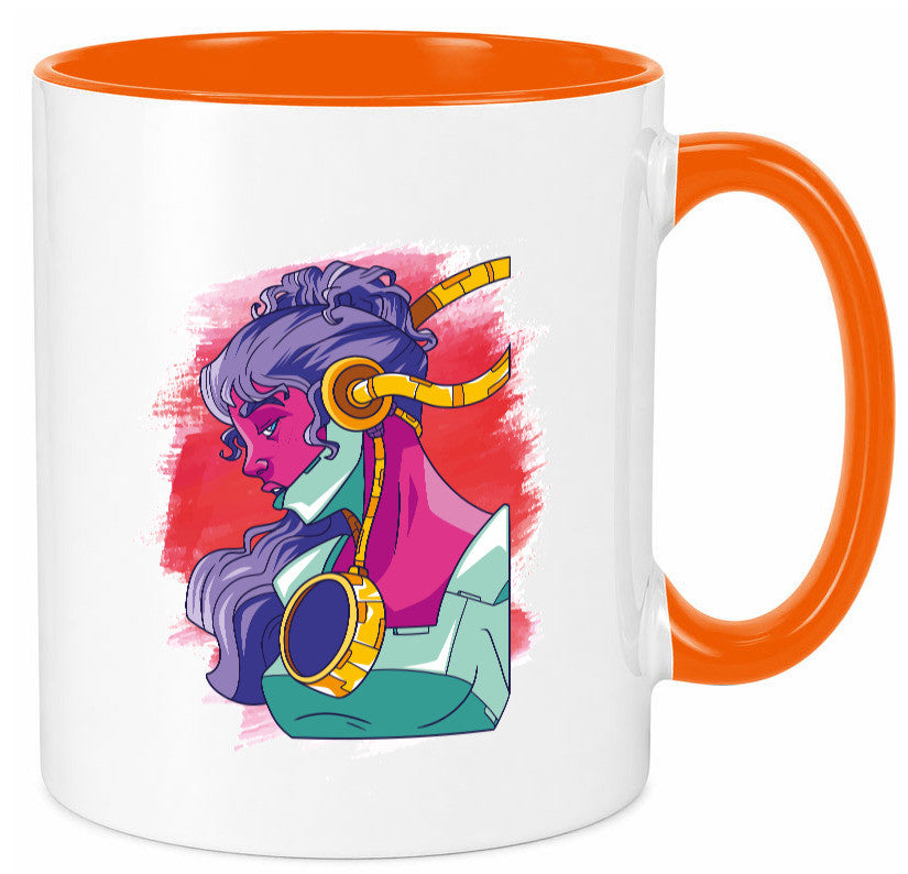 Zeichnung | Kunst Tasse Frauen Motiv cooles Design Humor Geschenkidee