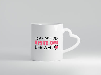 Beste Omi der Welt | Oma Tasse Geburtstag Muttertag lustig Familie Geschenkidee