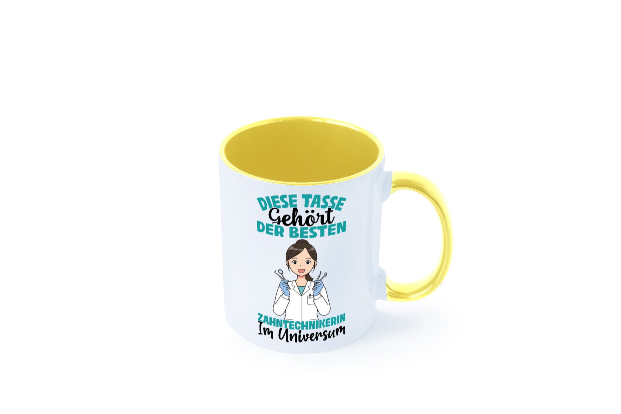Im Universum: Zahntechnikerin | Zahnmedizin Humor Geschenkidee Tasse