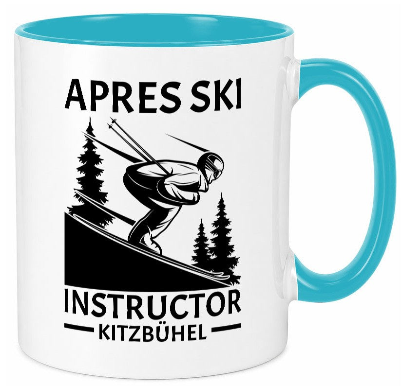 Apres Ski Instructor Kitzbühel | Skifahrer Geschenk Humor Geschenkidee lustiger Tasse