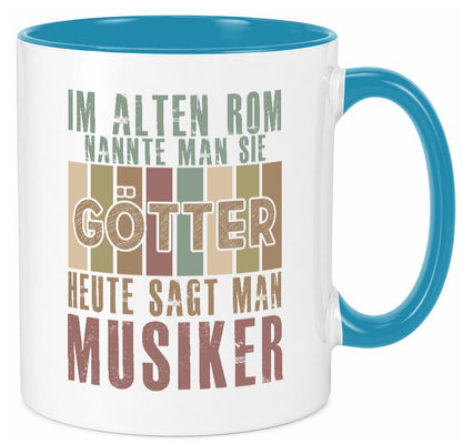 Heute sagt man: Musiker | Musik Musikant Humor Geschenkidee Tasse