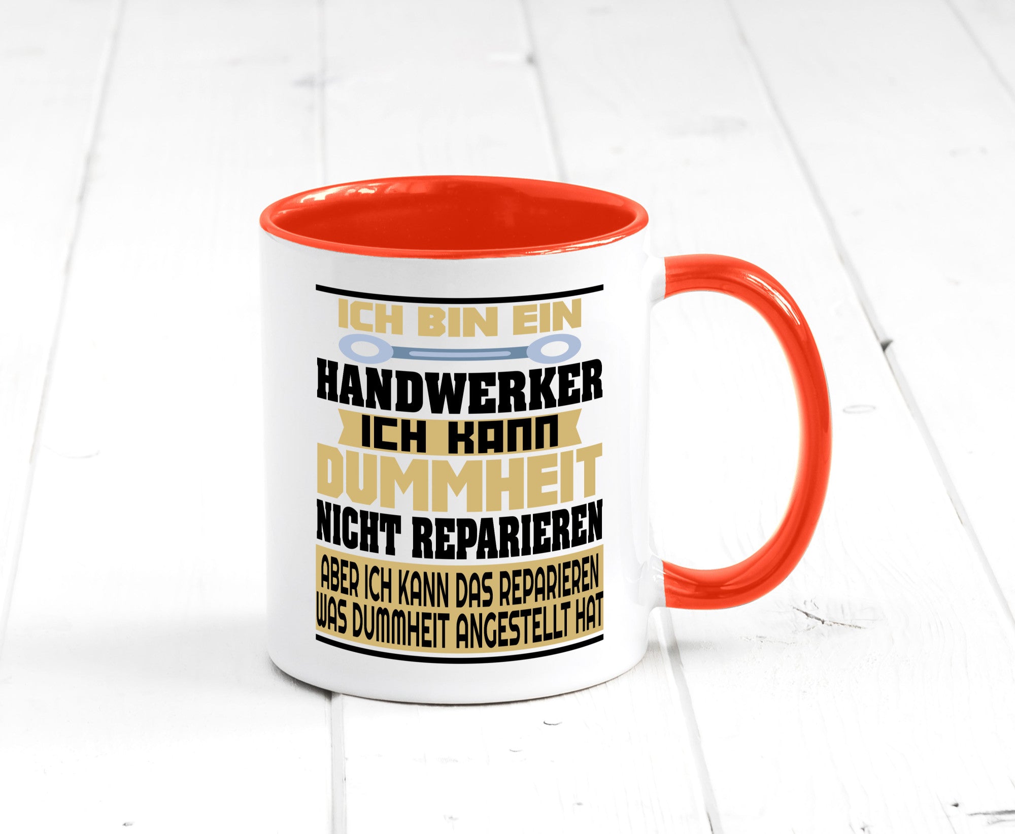 Ich bin Handwerker | Dummheit Schlechte Arbeit lustiger Spruch Geschenk
