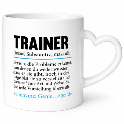 Trainer | lustige Spruch Verein Sport Humor Geschenkidee Tasse