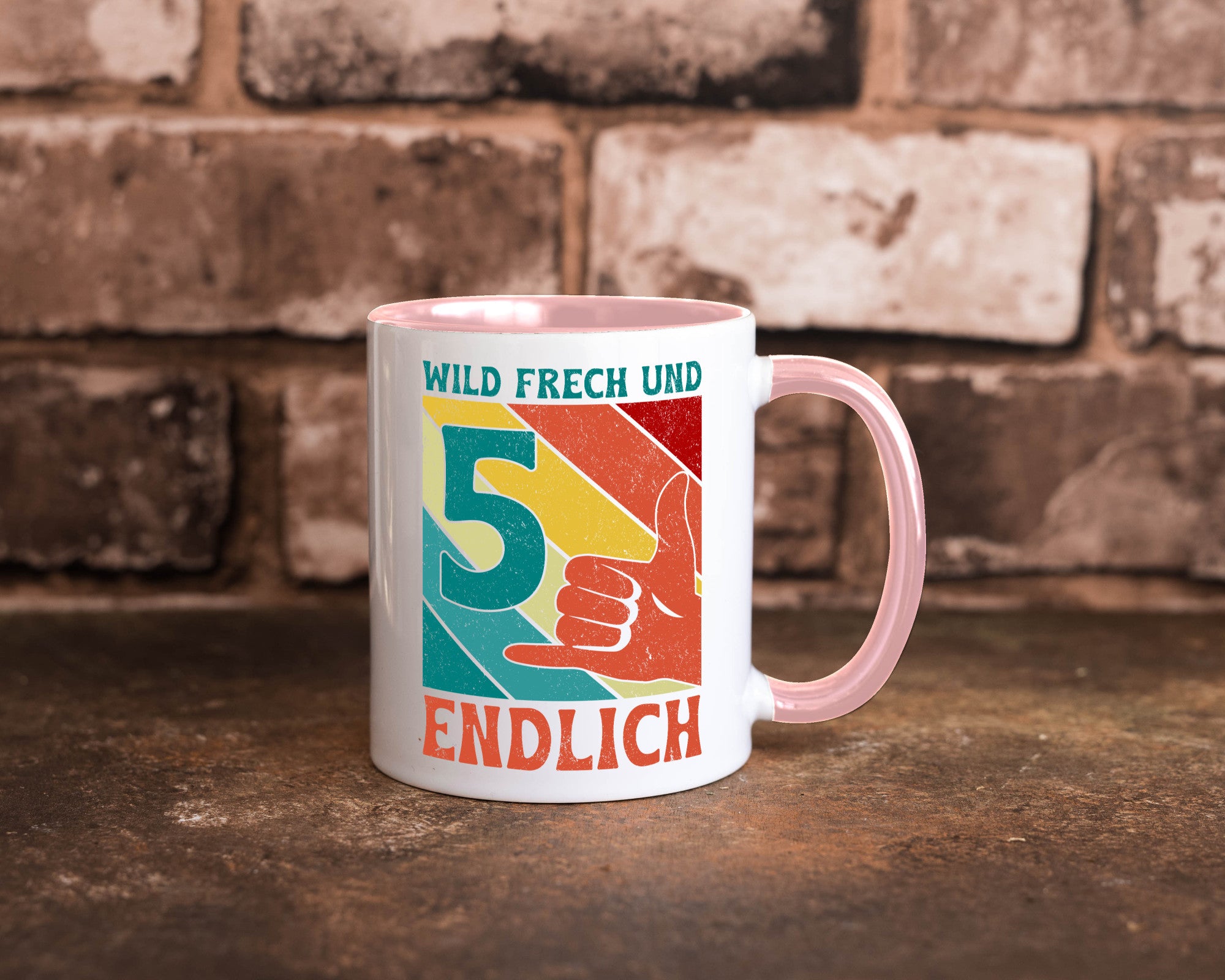 5. Geburtstag | 5 Jahre Wild und Frech Geschenk Geschenkidee lustiger Spruch