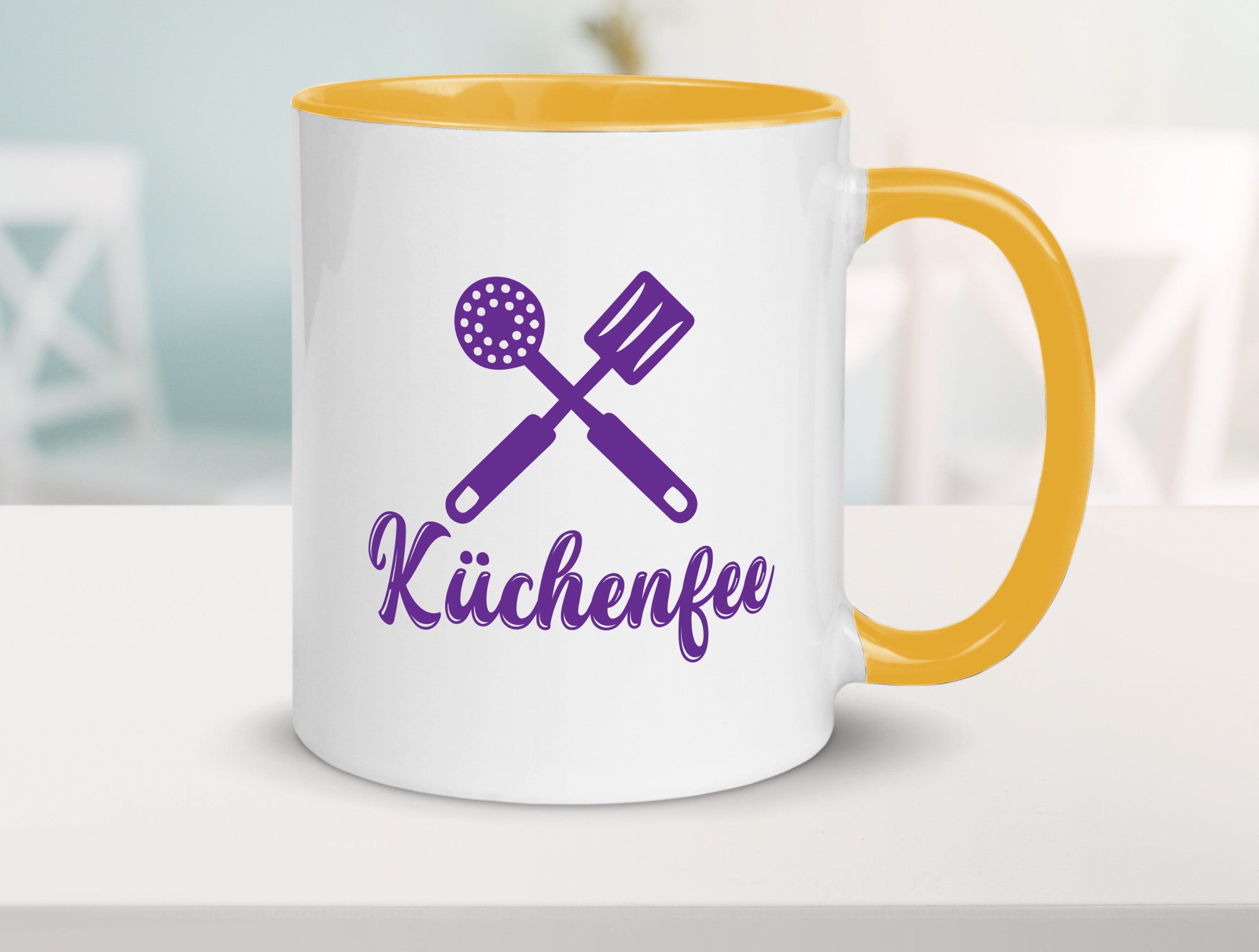 Küchenfee | Mama kocht am besten Muttertag Geschenkidee Familie Humor Tasse