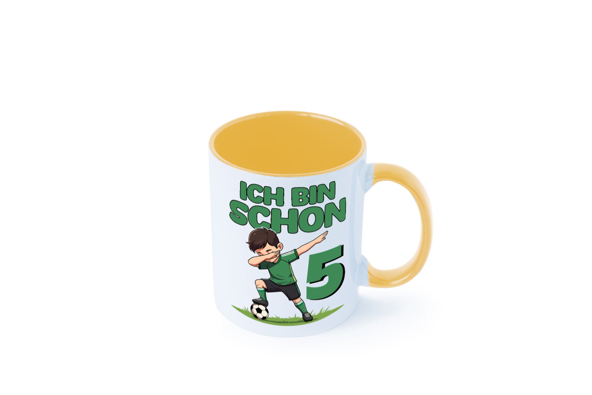 5. Geburtstag | 5 Jahre Fußballer lustiger Spruch Geschenk Geschenkidee Tasse