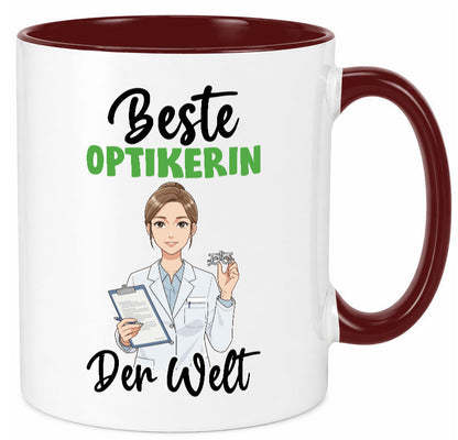 Beste Optikerin | Augenoptik v2 Geschenk Humor Geschenkidee lustiger Spruch