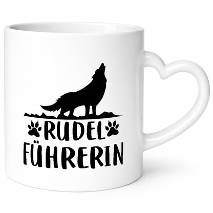 Rudelführerin | Frauen Tasse Hundebesitzerin Hund lustiger Spruch Geschenk