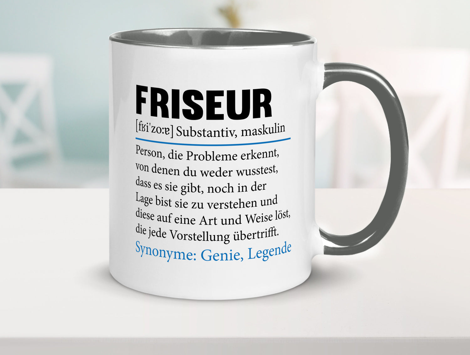 Friseur | Spruch Frisör Beruf lustig Humor Arbeit Kollegen Büro Geschenkidee