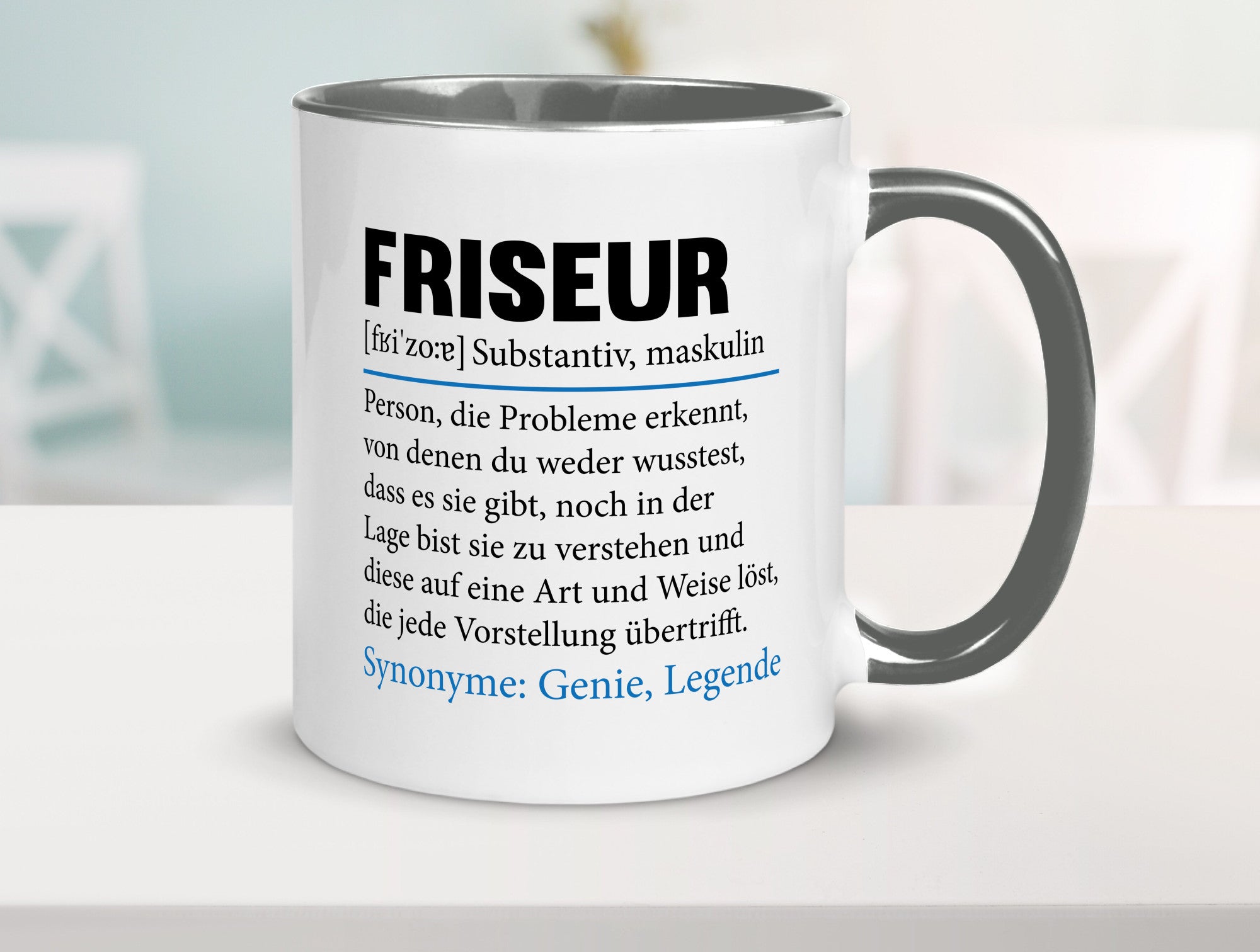 Friseur | Spruch Frisör Beruf lustig Humor Arbeit Kollegen Büro Geschenkidee