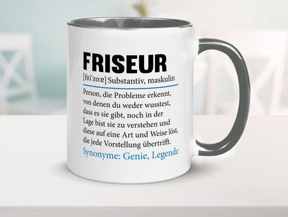 Friseur | Spruch Frisör Beruf lustig Humor Arbeit Kollegen Büro Geschenkidee