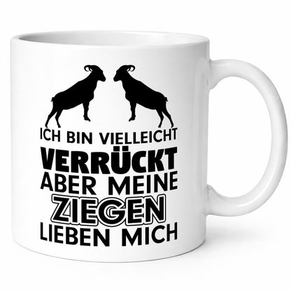 Meine Ziegen | Hirte Tasse Bauernhof Hirtin Bauer Humor Geschenkidee