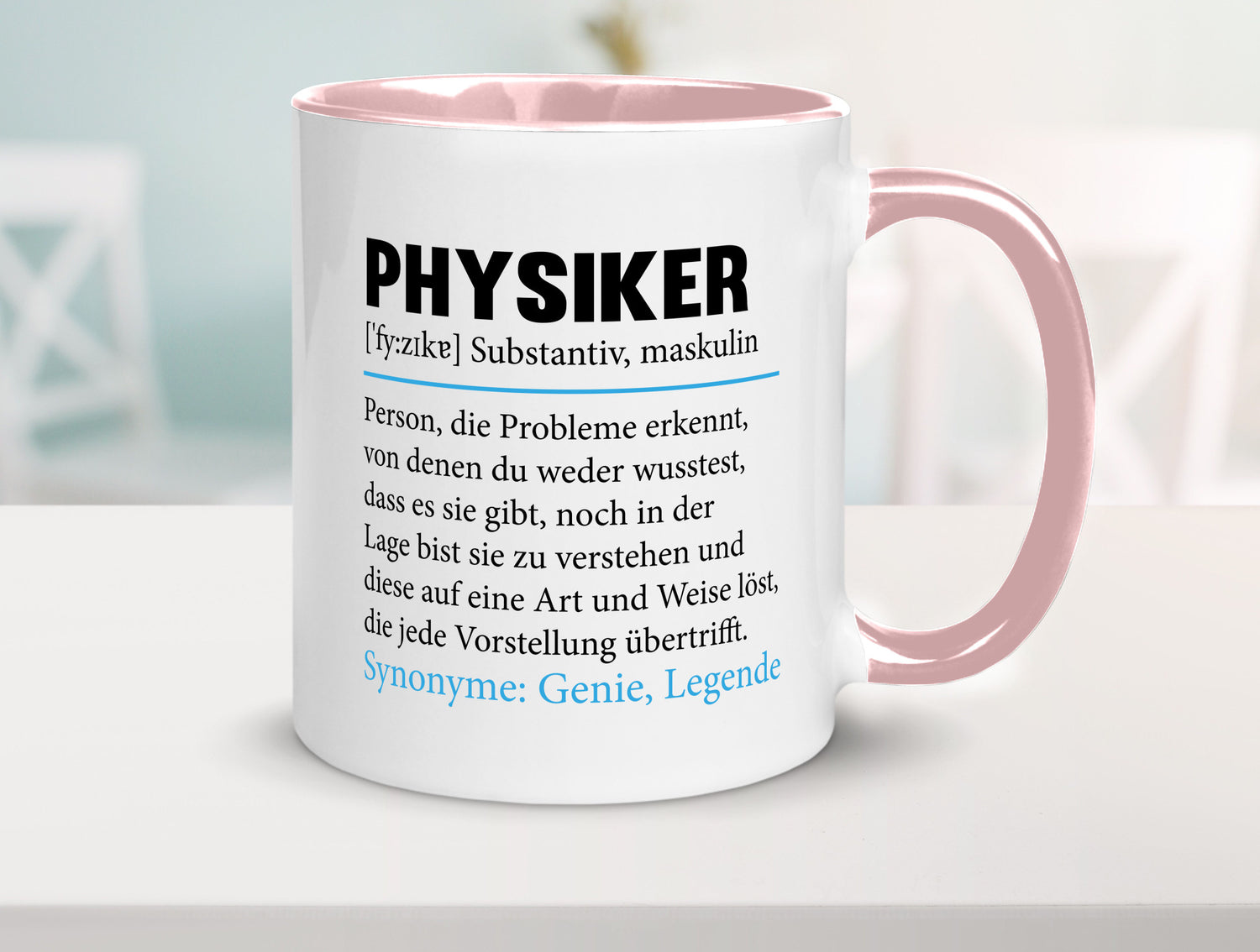 Physiker | Spruch Physik Beruf Definition v2 lustiger Geschenk Arbeit Kollegen