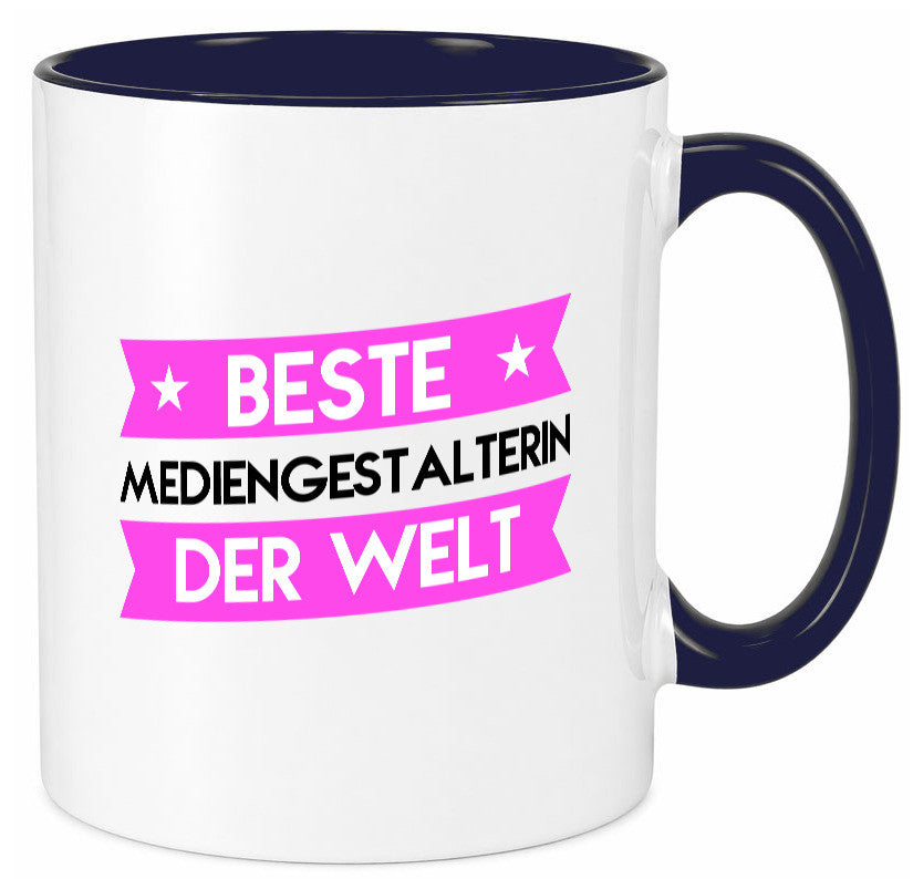 Beste Mediengestalterin | Medien lustiger Spruch Geschenk Humor Geschenkidee