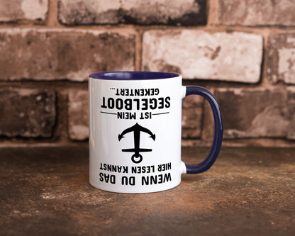 Segler Tasse | Segelboot Humor Kapitän Spruch Witz Geschenkidee