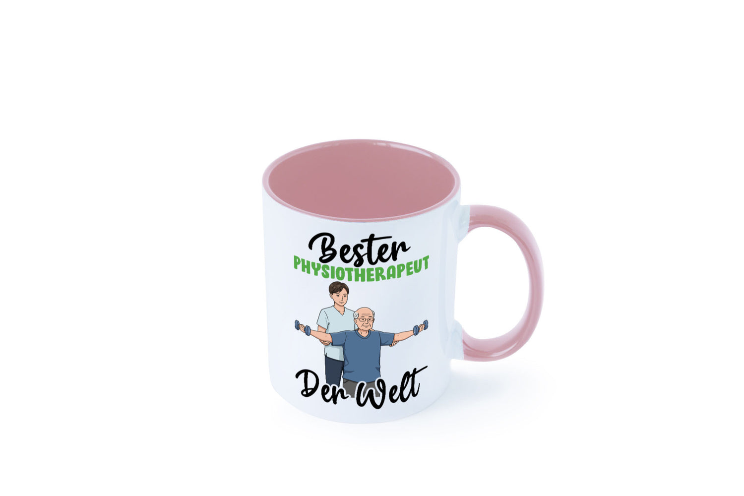 Bester Physiotherapeut v3 Geschenk Humor Geschenkidee lustiger Spruch Tasse