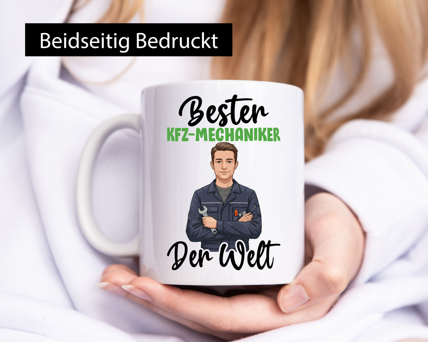 Bester KFZ-Mechaniker | Werkstatt Mechaniker v2 lustig Humor Geschenkidee