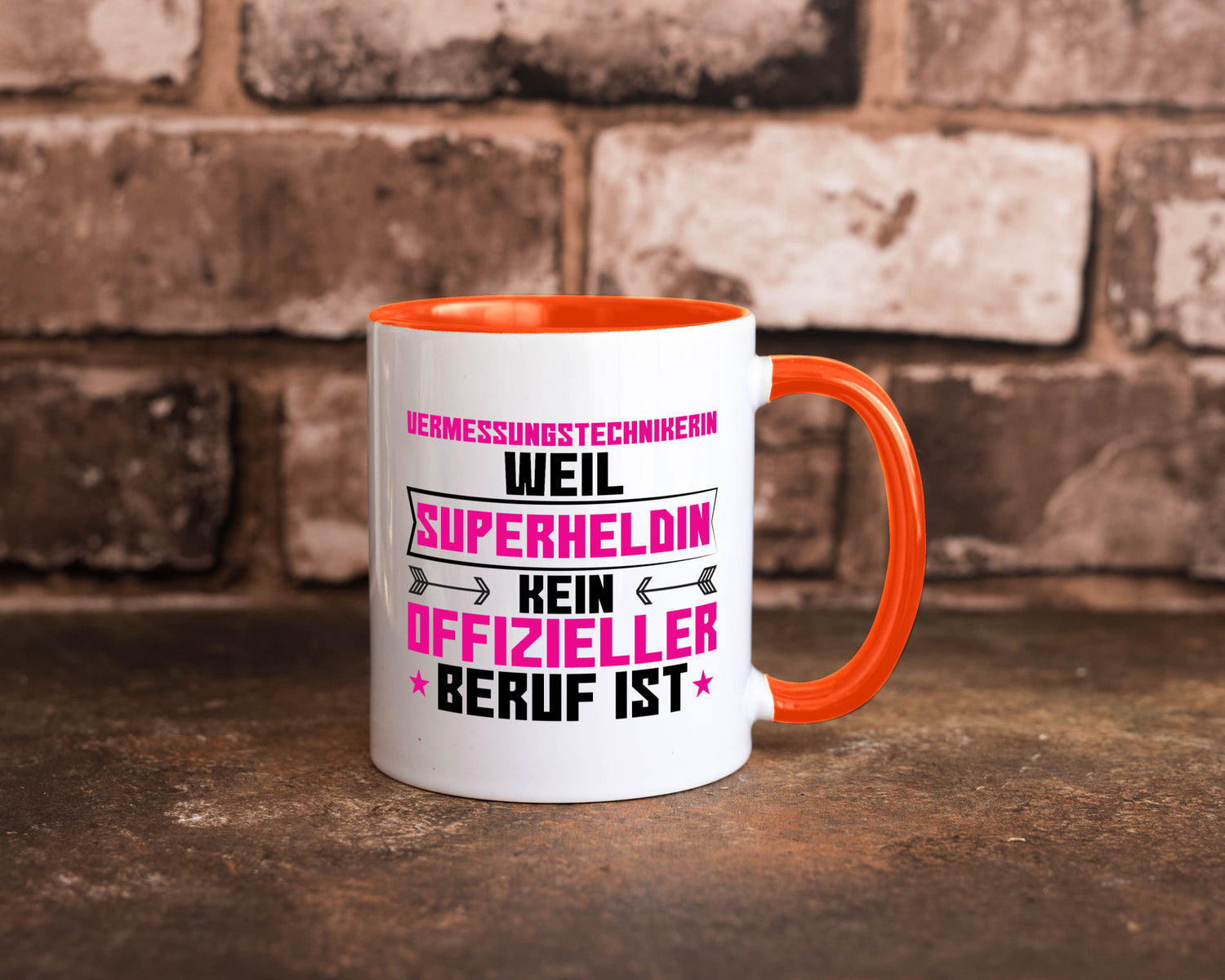 Superheldin Vermessungstechnikerin | Techniker Humor Geschenkidee Tasse