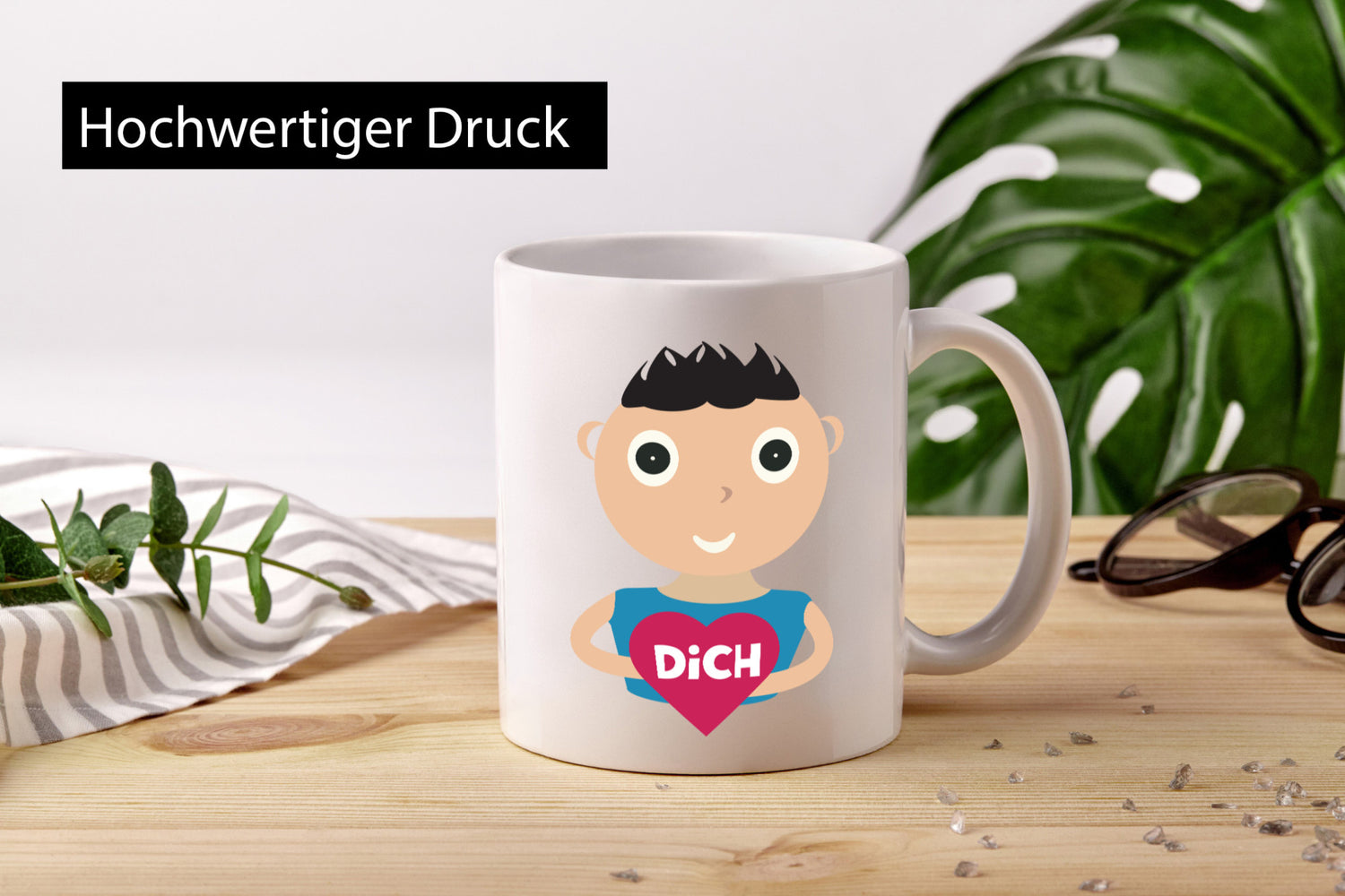 Liebe dich | Beziehung für immer zusammen Geschenkidee Humor Tasse