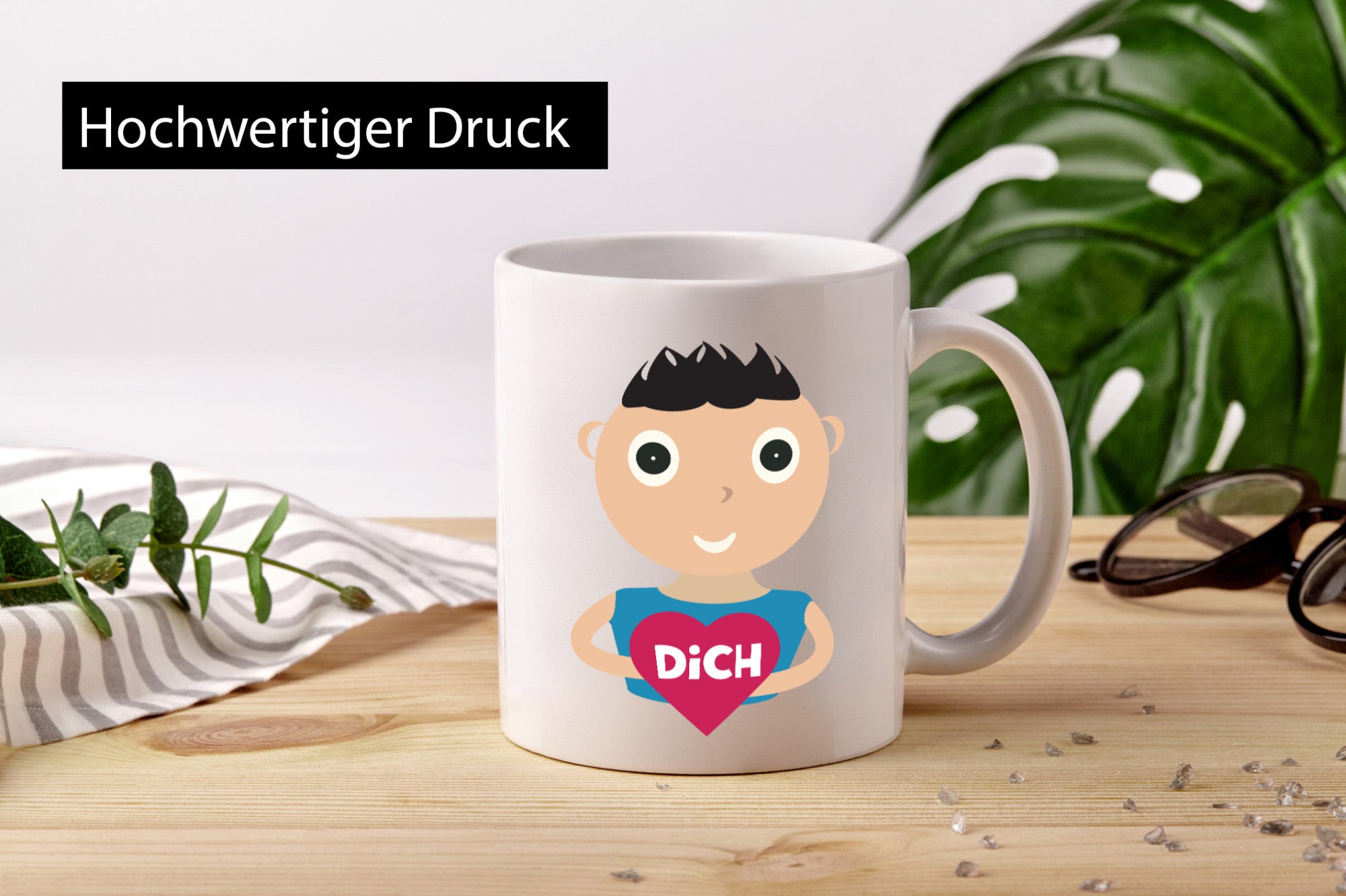 Liebe dich | Beziehung für immer zusammen Geschenkidee Humor Tasse