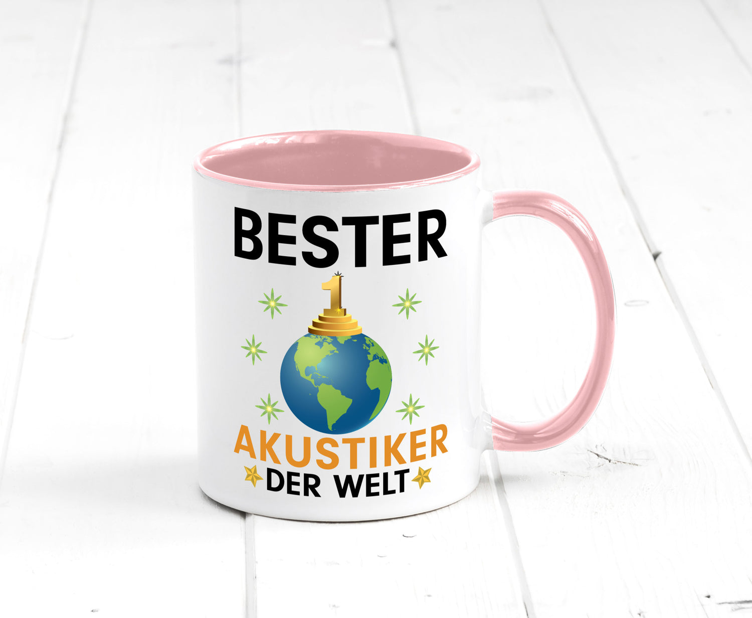 Welt Bester Akustiker | Akustik Hörgeräteakustik Geschenkidee Humor Tasse