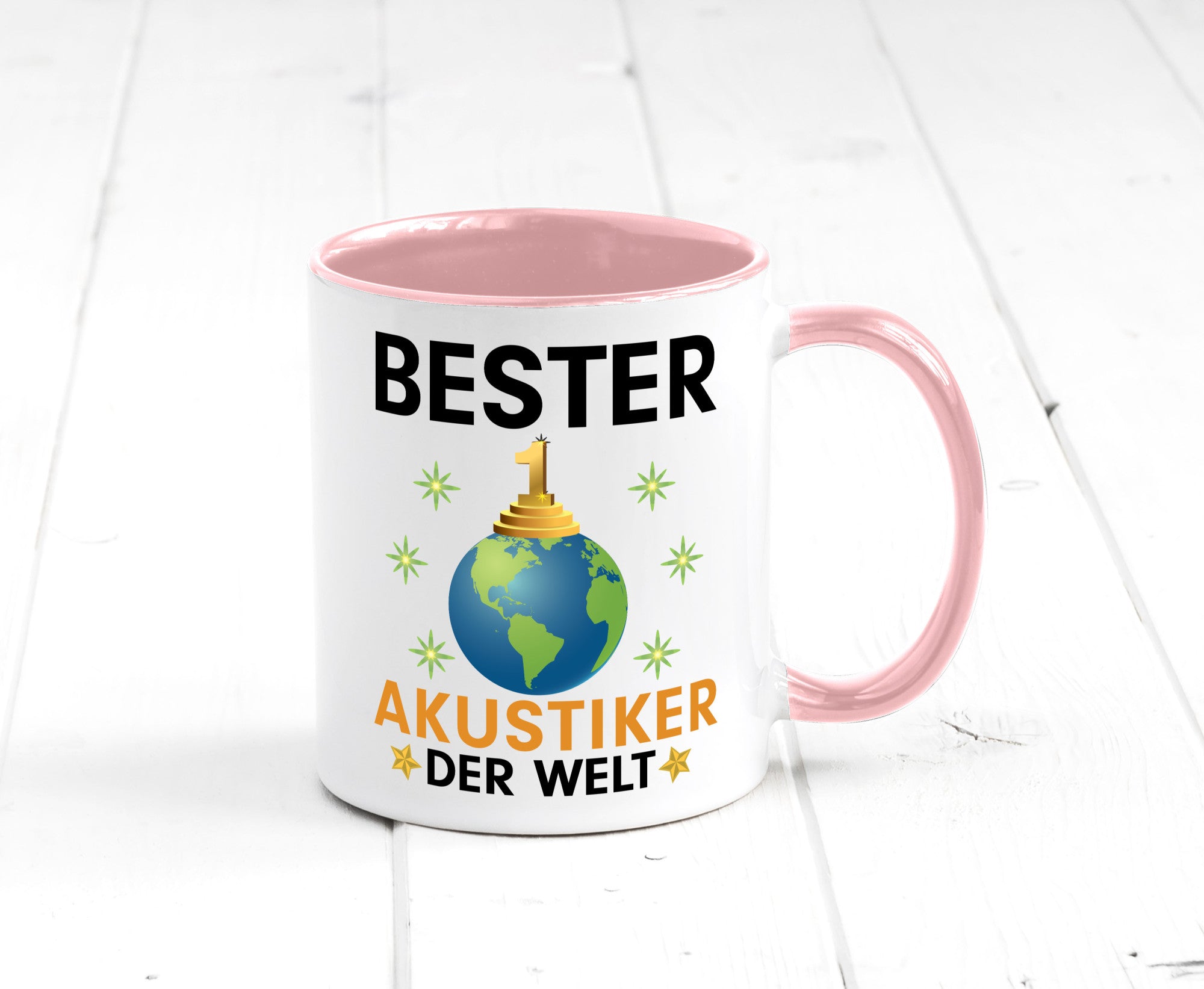 Welt Bester Akustiker | Akustik Hörgeräteakustik Geschenkidee Humor Tasse