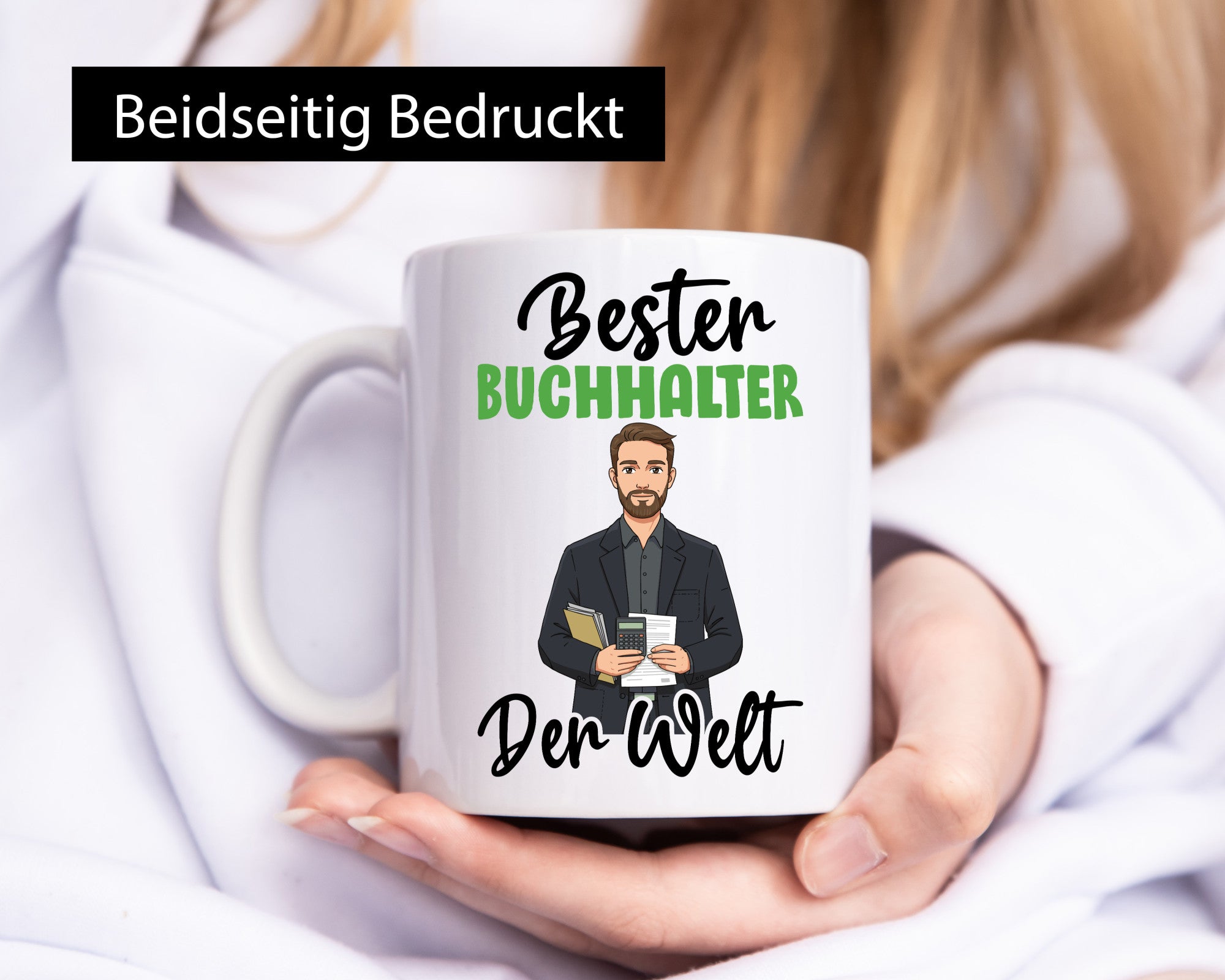Bester Buchhalter | Buchhaltung Humor v2 Geschenkidee Tasse
