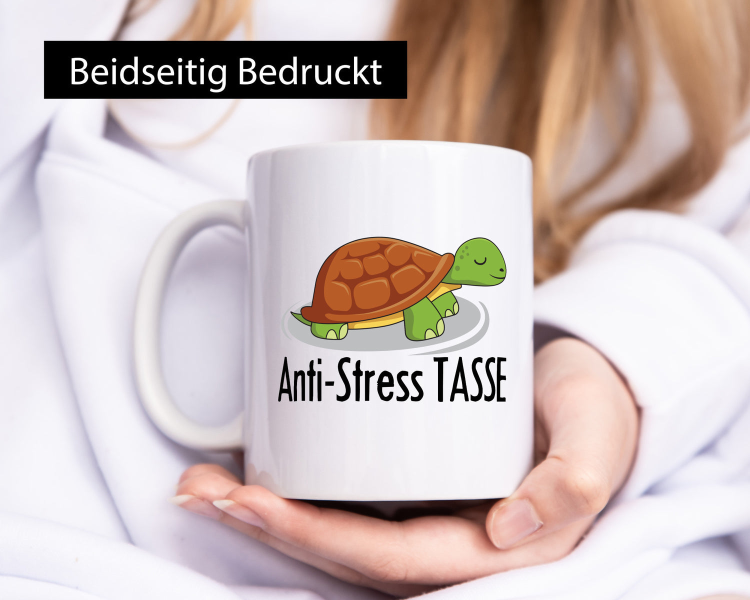 Anti Stress Schildkröte Humor Geschenkidee Tasse